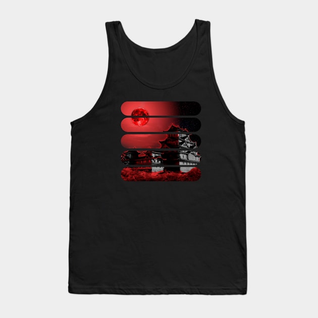 Himeji Castle Tank Top by Creativity Plume 